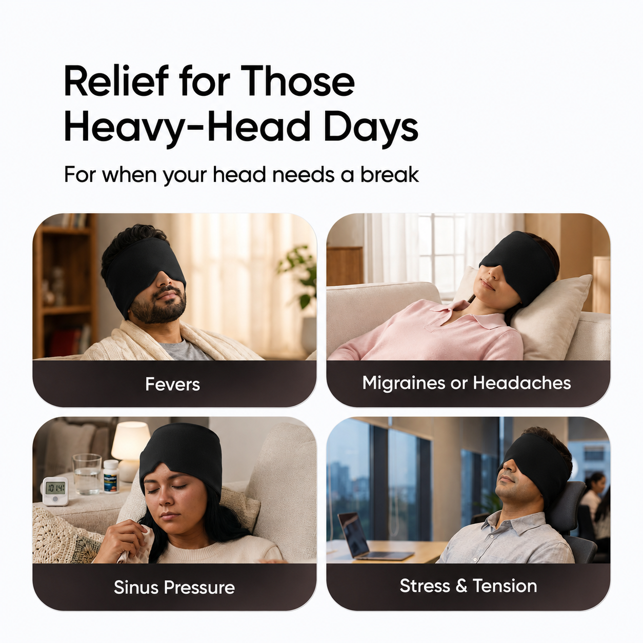 Cooling Migraine Relief Therapy Cap™