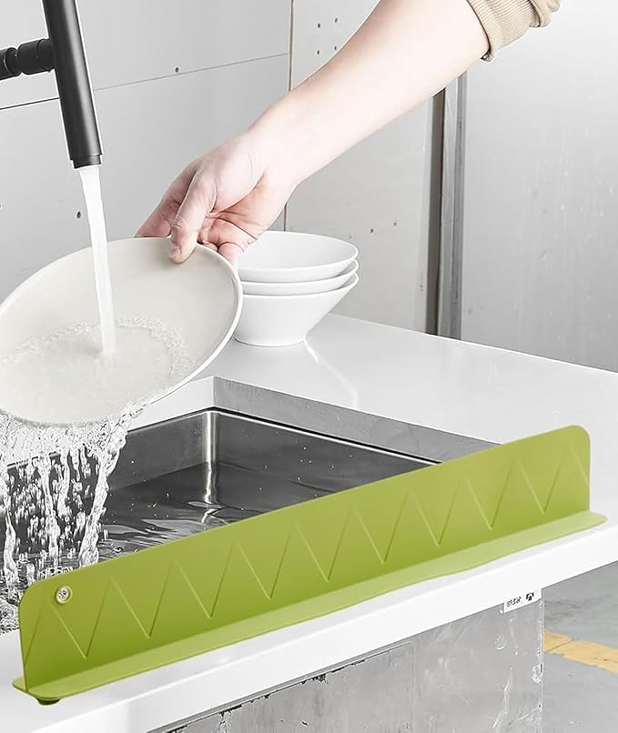 Silicone Sink Splash Guard™ | Keep Your Kitchen Counter Dry & Splash-Free
