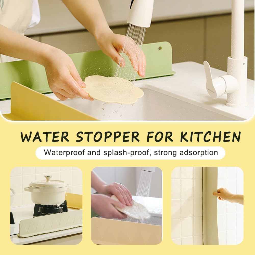 Silicone Sink Splash Guard™ | Keep Your Kitchen Counter Dry & Splash-Free