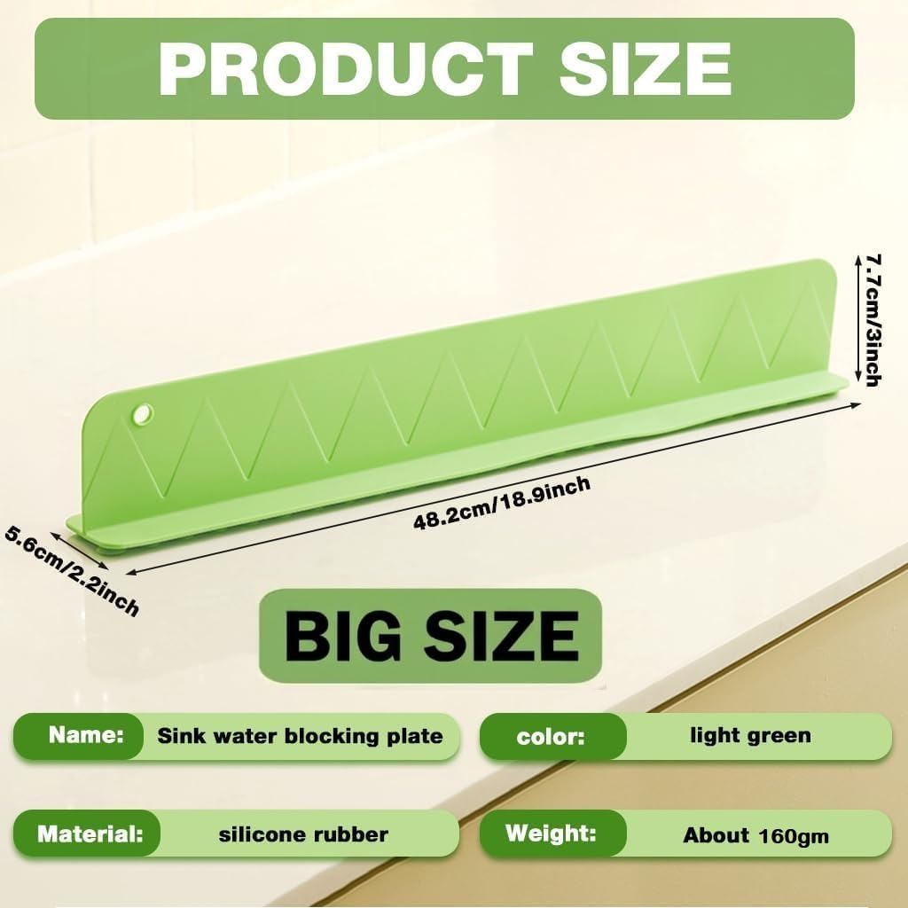 Silicone Sink Splash Guard™ | Keep Your Kitchen Counter Dry & Splash-Free