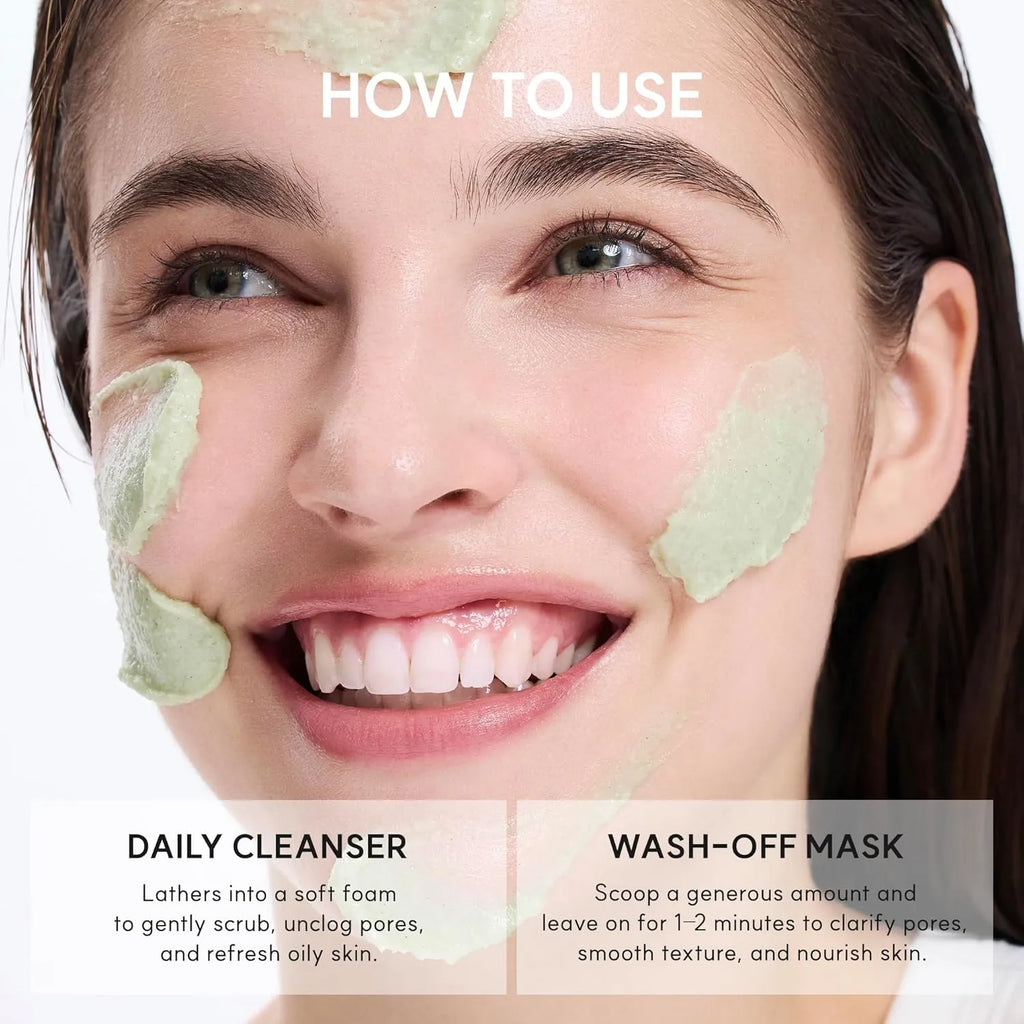 Arencia Fresh Green Rice Mochi Cleanser | Deep Pore Korean Cleanser