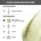 Arencia Fresh Green Rice Mochi Cleanser | Deep Pore Korean Cleanser