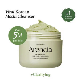 Arencia Fresh Green Rice Mochi Cleanser | Deep Pore Korean Cleanser